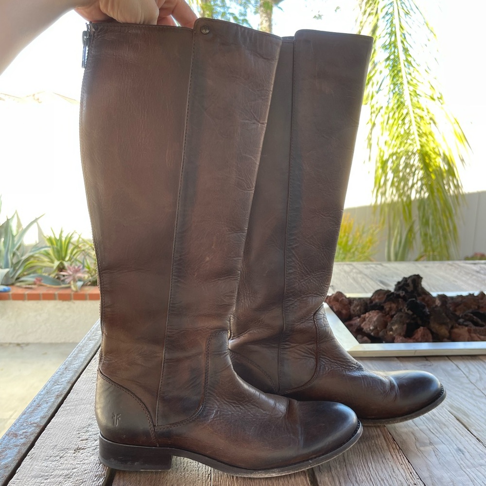 Frye calf boots